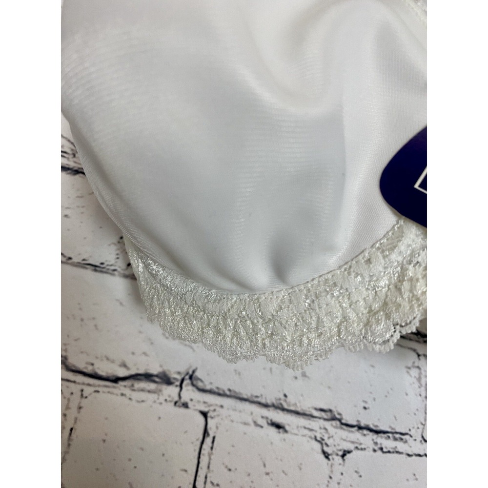 NWT‎ Playtex Secrets 4442 Full Figure Lightly Lined Underwire Bra 36D White - Picture 7 of 13
